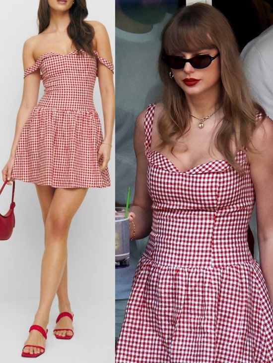 Reformation Dresses & Skirts - Reformation Sora Linen Dress – Tomato Check Gingham - NWT NEW